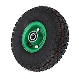 Zerodis Gartenwagenräder, Gummi-Schubkarrenreifen, Robuste Tragfähigkeit...