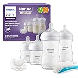 Philips Avent Babyflaschen Natural Response, Geschenkset für Neugeborene...