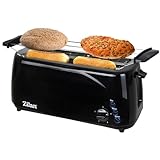 XXL 4 Scheiben Toaster Beleuchtete Tasten Toster Großer Toaster Langer...