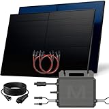 SUNNIVA 1000W Balkonkraftwerk BIFAZIAL FULLBLACK komplett Steckdose MARSTEK...