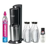 SodaStream Wassersprudler CRYSTAL 3.0 mit Quick-Connect CO2-Zylinder| inkl....