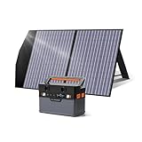 ALLPOWERS S700 Tragbare Powerstation mit 100W Solarpanel, 606Wh...