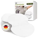 O³ Achselpads Damen und Herren 100 Stück (50 Paar), Zuschneidbare Pads...