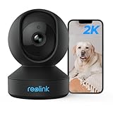 Reolink WLAN Überwachungskamera Innen, 2K 3MP Hund Haustier Kamera...