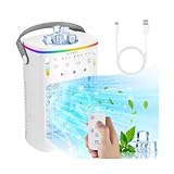 Klimaanlage Mobil, Mini Klimaanlage für Zimmer, 4 In 1 Luftkühler mit...
