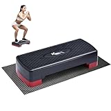 KM-Fit Fitness Stepper | Steppbrett Aerobic Stepper für zuhause |...