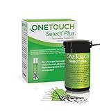 OneTouch Select® Plus Blutzuckerteststreifen I 50 Stück I 1 Packung I Zur...