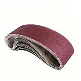 4X36 Zoll Aluminiumoxid-Schleifband-Kit - Von 60 80 120 150 240 400 Grits...