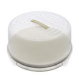 BranQ - Home essential Joy runder Kuchenbehälter mit hoher Abdeckung und...