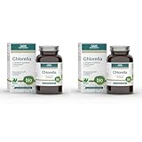 GSE Chlorella Presslinge, 550 Tabletten, Nährstoffreiche Mikro-Alge, reich...