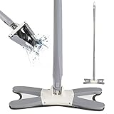 X-Type Bodenwischer Flachmopp X Typ Mikrofaser Mop Einfach zu installieren...