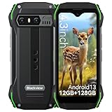 Blackview Rugged Smartphone N6000SE, 4.3' QHD+, 12GB RAM + 128GB ROM,...