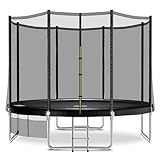 JUMMICO Trampolin Outdoor Ø 183/228/305/366/427 cm, Gartentrampolin für...