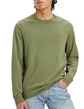 Levi's Herren Ls Original Hm Tee Sweater, Bluish Olive, L
