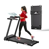 FitinOne Laufband für Zuhause, Laufband klappbar bis 6 km/h, mit...