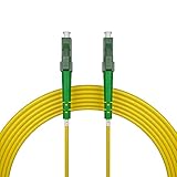 nexinex - 15m Glasfaserkabel LC/APC auf LC/APC Patchkabel | Telekom,...