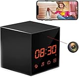 Versteckte Spionagekamera Uhr mit 1080P HD, Nachtsicht, Bewegungserkennung,...