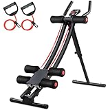 LIFERUN Bauchtrainer für zuhause, Klappbar und Platzsparend, mit...