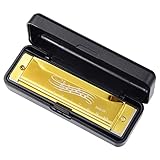 Blues-Harmonica in C-Schlüssel 10 Löcher Blues-Harp diatonische...