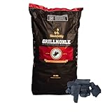 BlackSellig Steakhouse Grillkohle - Premium Quebracho Blanco Holzkohle |...