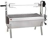 Beeketal 'SGB-8' Tisch Spießbratengrill mit Grillmotor für Hähnchen oder...