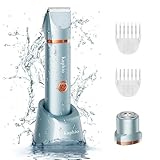 Bikini Trimmer für Frauen Schamhaare 2 in 1 Eletctric Rasierer für Frauen...