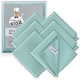 MR.SIGA Ultrafein Mikrofaser Reinigungstücher Putztücher Fensterputztuch...