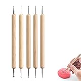 Yoezuo 5 Stücke Dotting Pen Nail Art Dotting Tools Nagelpunkt-Stift...