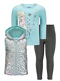 Disney Frozen Princess Anna Queen Elsa Weste mit Reißverschluss und...