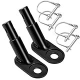 WUFANC Fahrradanhänger Kupplung 2er Set, Fahrrad Anhängerkupplung mit...