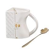 Bibykivn Handtassenförmige Kaffeetasse (400ml) -Süße Keramik-Teetasse...