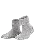 FALKE Stoppersocken Cosyshoe W Hp Wolle rutschhemmende Noppen 1 Paar, Grau...