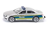 siku 1504, Polizei-Streifenwagen, Metall/Kunststoff, Silber, Öffenbare...