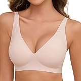 Nadeer BH Damen Ohne Bügel Nahtloser BH Push Up Tshirt Bralette Seamless...
