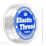Redamancy 0,5 mm x 100m Elastisches Band für Armbänder,Elastische...