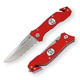 Dönges Rettungsmesser Economy II Wellenschliff Feuerwehrmesser mit...