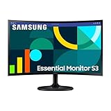 Samsung S36GD Essential Curved Monitor 24 Zoll, PC-Bildschirm mit VA-Panel,...