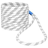 QWORK® Boot Festmacherleine Ø 12 mm 6 m, Polypropylen Bootsseil...