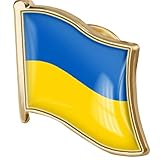 Luvadeyo Ukraine Flagge Brosche Pins, Flagge Form Ukrainische...