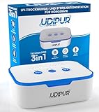 Udipur Hörgeräte-Reinigungsstation trocknet sterilisiert UV und lädt...