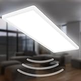 BRILONER - LED Deckenlampe mit Bewegungsmelder 3m Reichweite, 58x20x3 cm,...