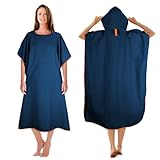 KUOGAS Badeponcho Damen & Herren,110x74cm,Mikrofaser-Surf Poncho,...