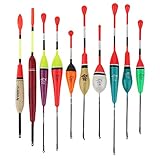 OriGlam Angelpose Angelposen Bobbers, Forellenpose Holzrutsche, Angelposen...