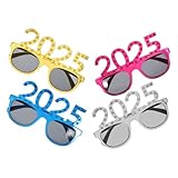 BESPORTBLE 4 Stück Teiliges Party-brillenset mit Funkelnden Strassrahmen...