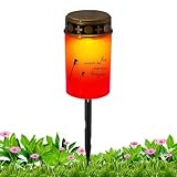 Grablicht | Rasenlampen | LED Pony Grabgedächtnislicht Für Garten...