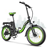 windlinks E Bike Elektrofahrrad, 20 * 3.0'' Fatbike, E Bike mit 36V/12Ah...