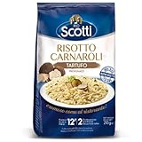 Riso Scotti - 210g Risotto Tartufo - Risottoreis die Nr. 1 in Italien -...