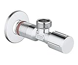 GROHE Eckventil, selbstdichtendes Anschlussgewinde (Abgang und...