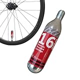 Kartusche für Fahrradreifen, 16 g Gewinde zum Aufpumpen, tragbare Pumpe...