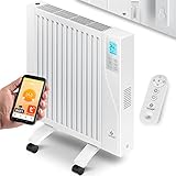 KESSER® Elektroheizkörper Infrarotheizung energiesparend 2in1 Mobile &...